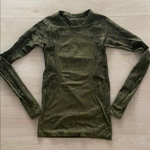 Camo Lululemon Long Sleeve Shirt